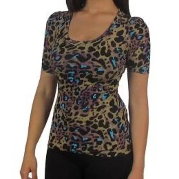 Leopard print t-shirt - Picture 1 of 1